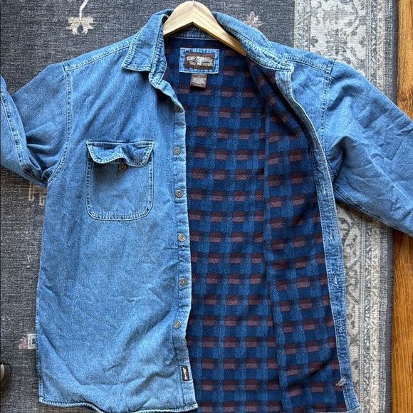 Levi’s Vintage Fleece-Lined Denim Jacket Men’s Size Large - Picture 3 of 5
